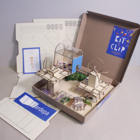 ardepa kit and clip boite contenu outil pedagogique maquette journee nationale de l'architecture dans les classes jnac